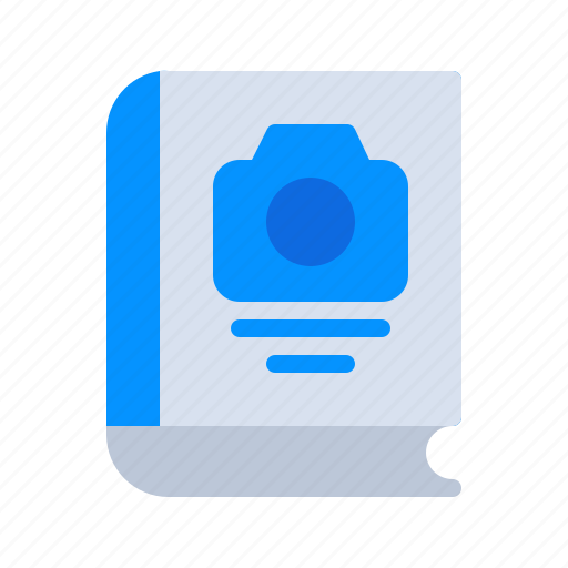 Book, bookmark, camera, photo, photography, read, video icon - Download on Iconfinder