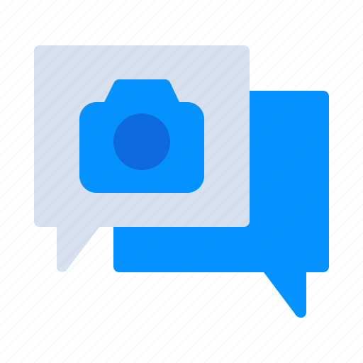 Camera, chat, message, photo, photography, picture, talk icon - Download on Iconfinder