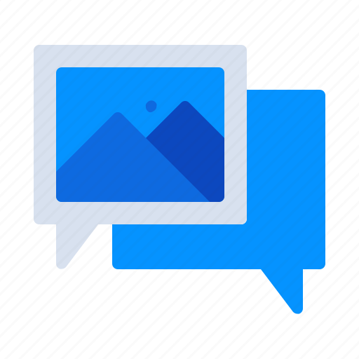 Chat, image, message, photo, photography, picture, talk icon - Download on Iconfinder