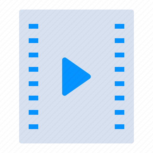 Film, movie, photography, play, reel, strip, tape icon - Download on Iconfinder