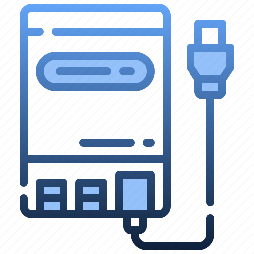 External, hard, drive, storage, ssd, electronics icon - Download on Iconfinder