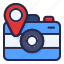 camera, location, map, pin, navigation, photography 