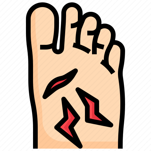 Foot, wound, healthcare, and, medical, heal icon - Download on Iconfinder