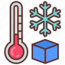 freezing, frost, winter, weather, thermometer, point
