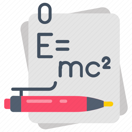 Modern, physics, new, formula, equation, pen, documents icon - Download on Iconfinder