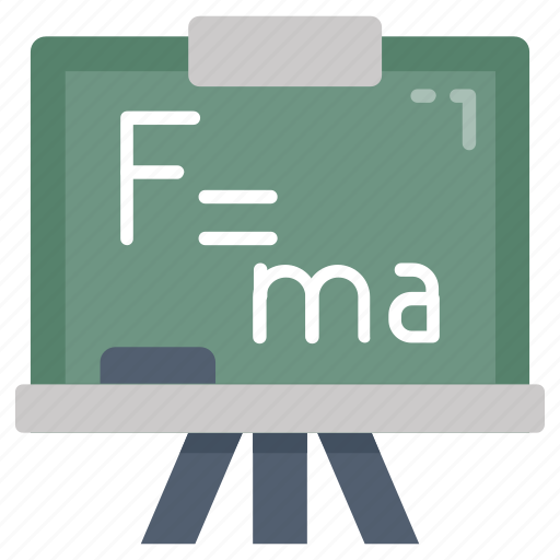 Formula, fma, energy, equivalence, teaching, class, time icon - Download on Iconfinder
