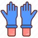 wear, gloves, plastic, medical, hands, latex, blue