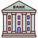 bank, pillers, building, state, commercial, private, institute