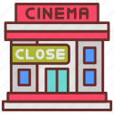 cinema, closed, empty, theater, lockdown, industry, crisis, canceled, showtime