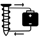electromagnetism, magnetism, force, ampere, law, gauss, nail, dry, battery
