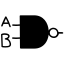 nand, gate, logic, gates, digital, electronics, boolean, algebra, d, shape, cmos, technology 