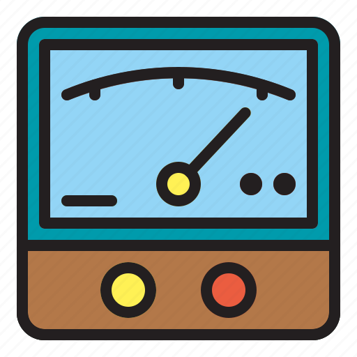 Education, amperemeter, science, physics, knowledge icon - Download on Iconfinder