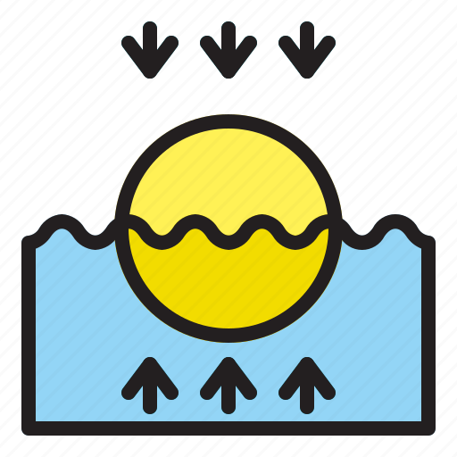 Education, science, float, physics, knowledge icon - Download on Iconfinder