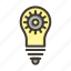 engineering, lightbulb, gear, idea, creative 