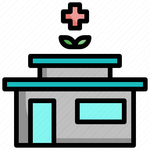 Clinic, pharmacy, hospital, health, buildings icon - Download on Iconfinder