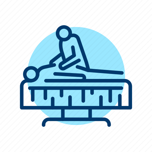 Massage, physiotherapy, people icon - Download on Iconfinder