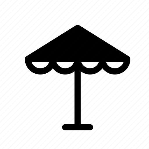 Picnic, umbrella, canopy, sunshade, outdoor, parasol, furniture icon - Download on Iconfinder