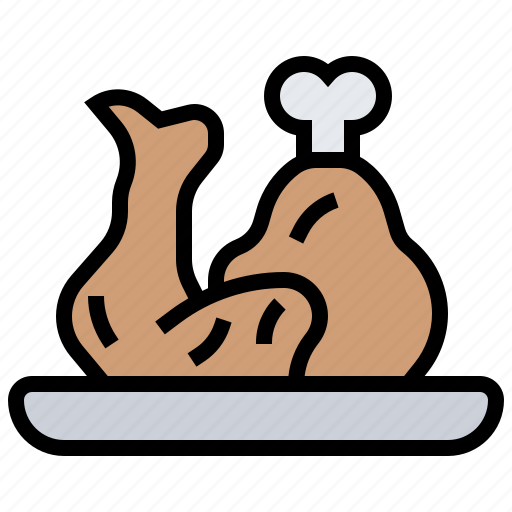 Appetizer, chicken, cooking, drumstick, leg icon - Download on Iconfinder