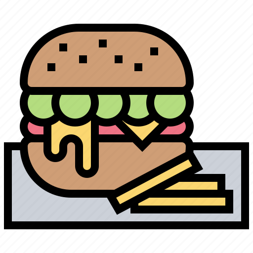 Cheese, delicious, hamburger, meat, restaurant icon - Download on Iconfinder