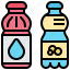 bottles, drink, refresh, soft, water 