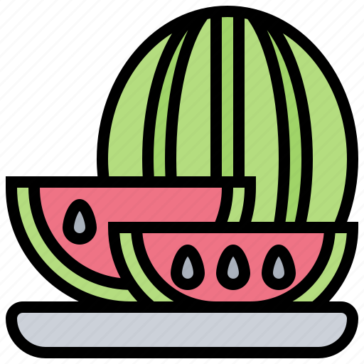 Fresh, fruit, juicy, tropical, watermelon icon - Download on Iconfinder