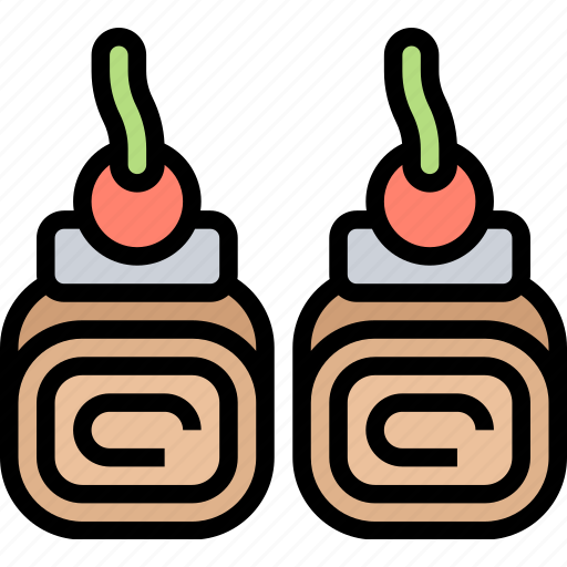 Salami, rolls, food, cuisine, lunch icon - Download on Iconfinder