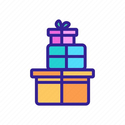 Boxes, gifts, money, objects, pile, stack, things icon - Download on Iconfinder