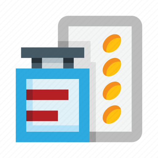Pills, pill, medicine, drug, pharmacy, bottle, package icon - Download on Iconfinder