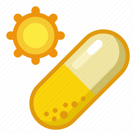 Pills, sun, pill, vitamins, pharmacy, drugs, health icon - Download on Iconfinder