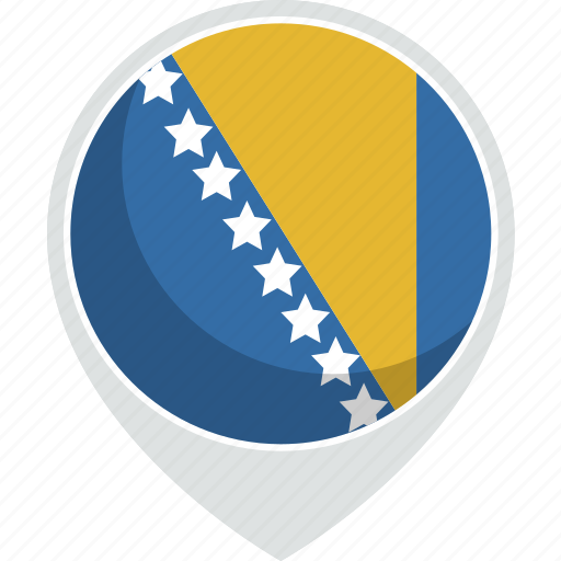 And, bosnia, country, flag, herzegovina, nation icon - Download on Iconfinder