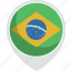 brazil, country, flag, nation 