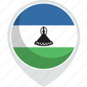 country, flag, lesotho, nation