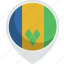 and, country, flag, grenadines, nation, saint, vincent 