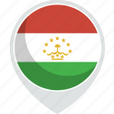 country, flag, nation, tajikistan