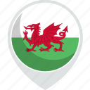 country, flag, nation, wales