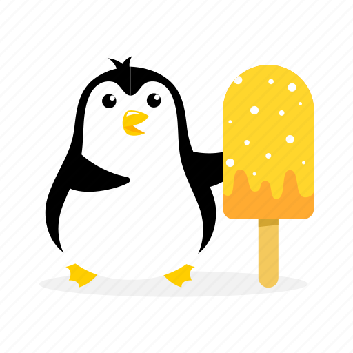 Penguin, cartoon, bird, character, cold, antarctica, winter icon - Download on Iconfinder