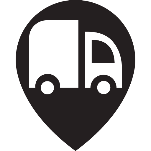 Address, delivery, location, shipping, transport, transportation, truck icon - Free download