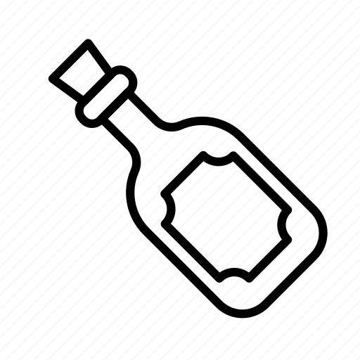 Alcohol, bottle, drink, liquor, rum icon - Download on Iconfinder