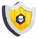 pirate, shield, firewall, secure, antivirus