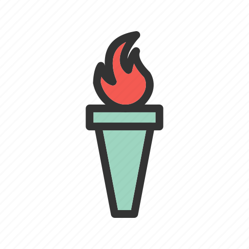 Bright, cave, fire, flame, old, pirate, torch icon - Download on Iconfinder