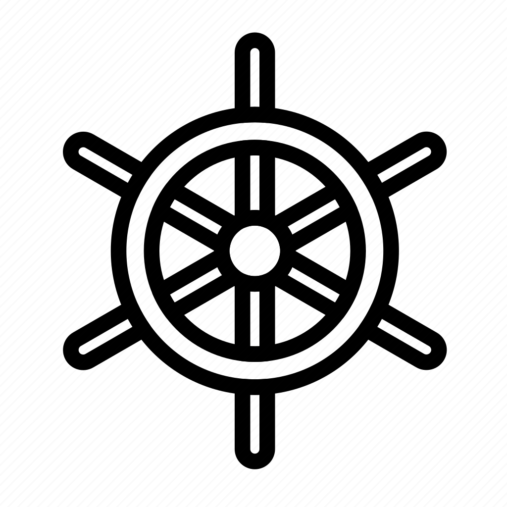 Pirate, steering, wheel icon Download on Iconfinder