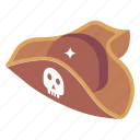 pirate hat, piracy hat, hat, pirate costume, pirate cap
