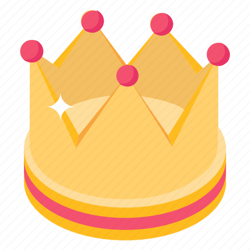 Headgear, headwear, crown, gold crown, royal icon - Download on Iconfinder