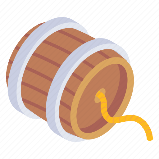 Wine barrel, rum barrel, wooden barrel, oak barrel, cask icon - Download on Iconfinder