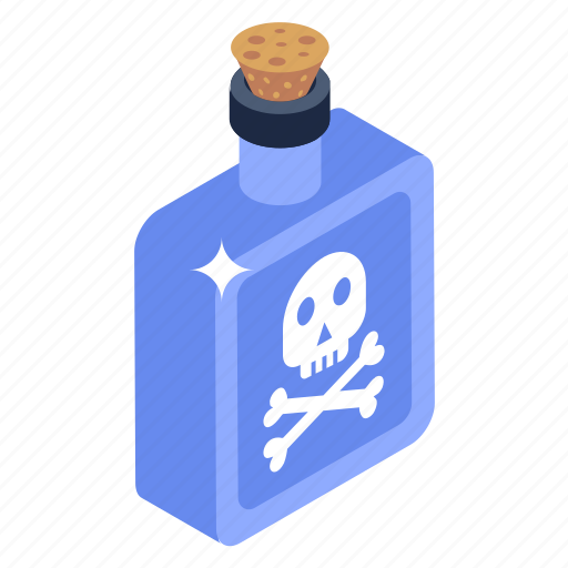Chemical, poison bottle, potion, magic potion, bottle icon - Download on Iconfinder