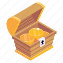 chest, treasure box, antique case, treasure chest, trunk