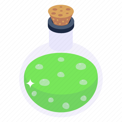 Chemical, poison, potion, magic potion, bottle icon - Download on Iconfinder
