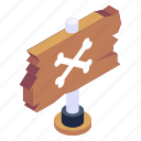 fingerpost, signpost, pirate signboard, sign, wooden board
