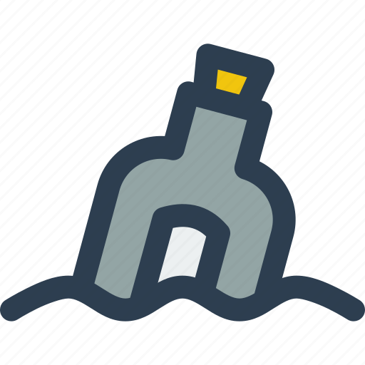 Bottle, message, sos, bottle message icon - Download on Iconfinder