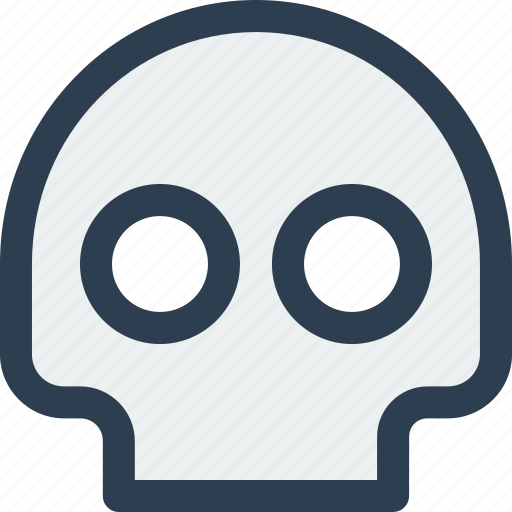 Skull, death, scary icon - Download on Iconfinder